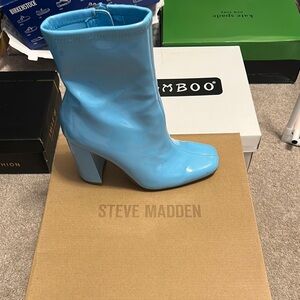 Steve Madden Women's Blue Ankle Boots